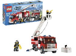 lego city brandweerwagen 7239